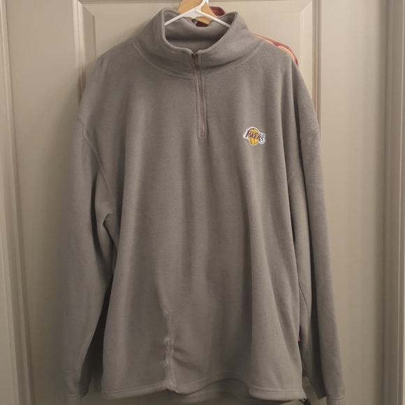lakers fleece jacket
